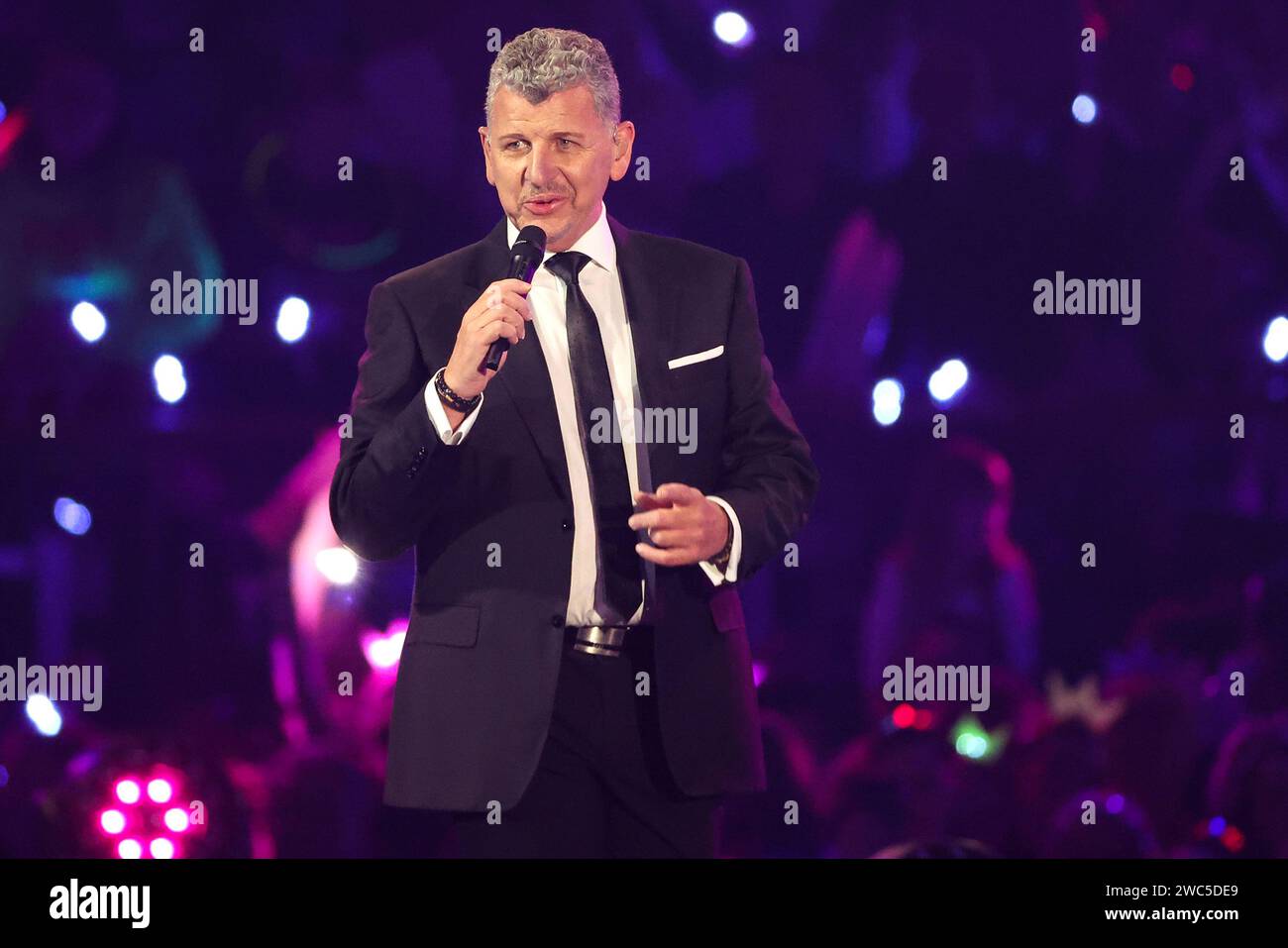 Semino Rossi beim Auftritt in der ARD-Show 'Schlagerchampions - Das grosse Fest der Besten' 13.01.2024 à Berlin Banque D'Images