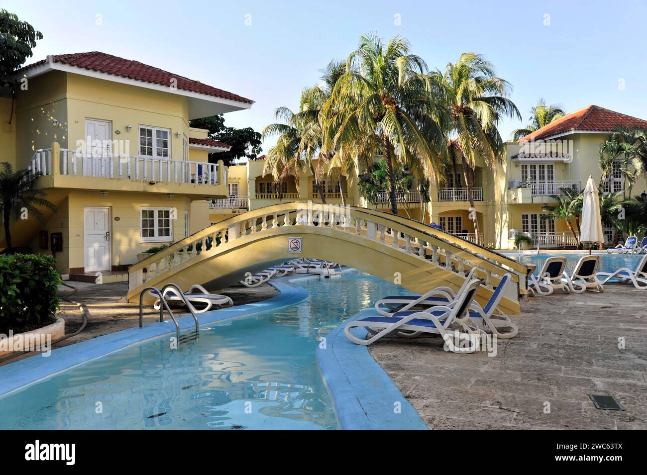 Hôtel à la Havane, Cuba, grandes Antilles, Caraïbes, Amérique centrale Banque D'Images