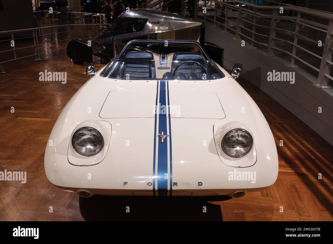 Le concept-car Mustang I roadster 1962, exposé au Henry Ford Museum of American innovation Banque D'Images