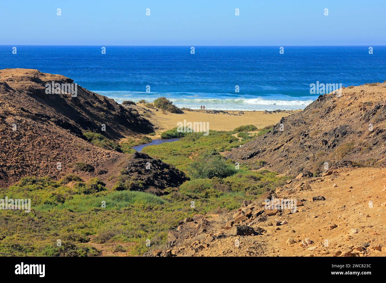 Piedra Playa, El Cotillo, Fuerteventura, novembre 2023. cym. Banque D'Images