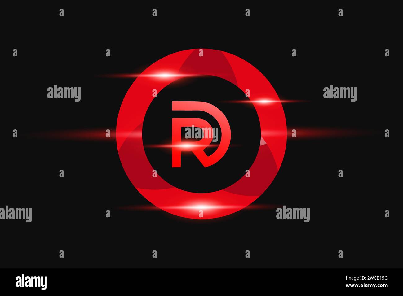 Logo Dr Red. Conception de logo de vecteur pour les entreprises. Illustration de Vecteur