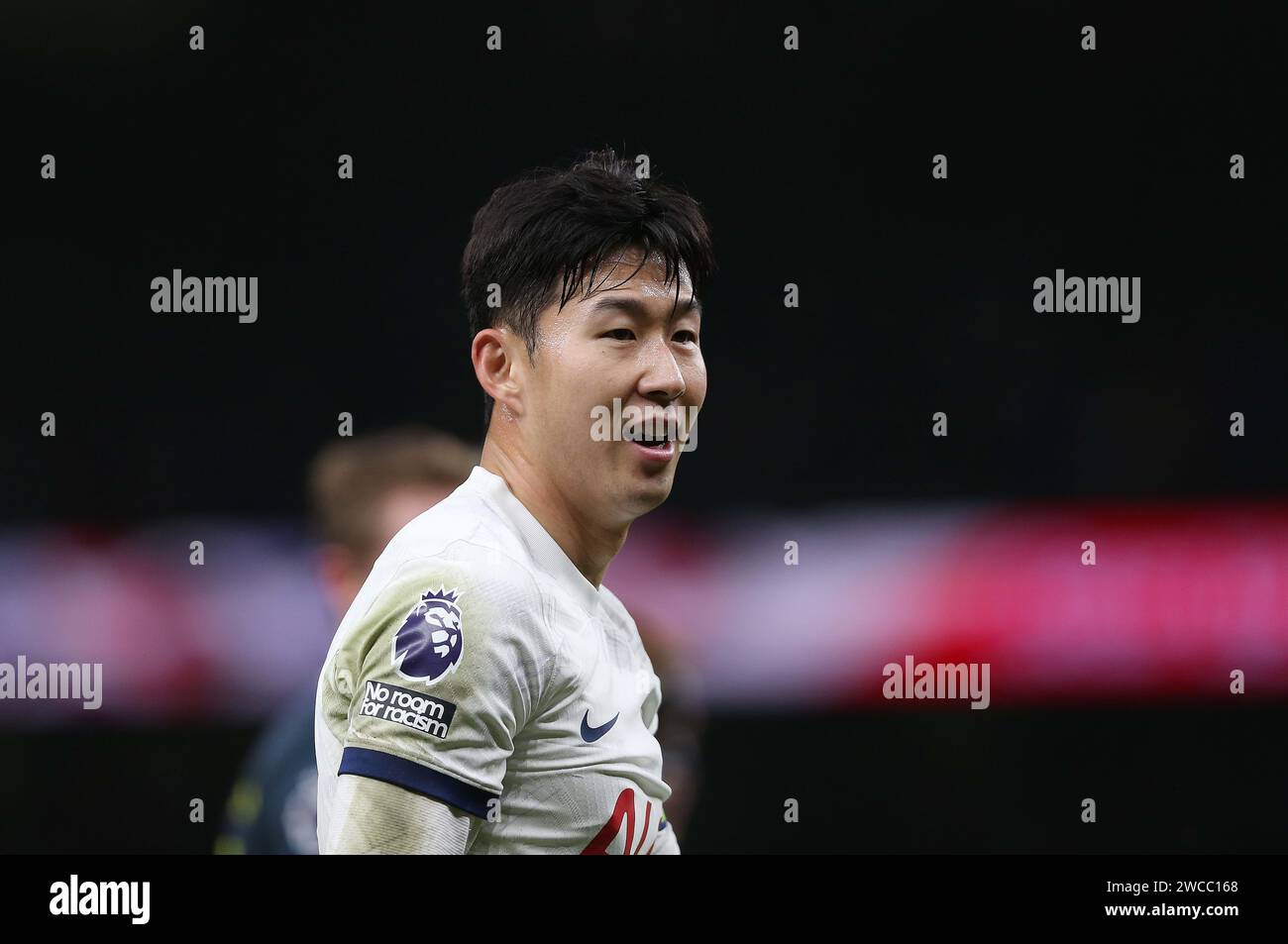 Fils Heung-min de Tottenham Hotspur. - Tottenham Hotspur v Newcastle United, Premier League, Tottenham Hotspur Stadium, Londres, Royaume-Uni -10 décembre 2023.. Usage éditorial uniquement - des restrictions DataCo s'appliquent Banque D'Images