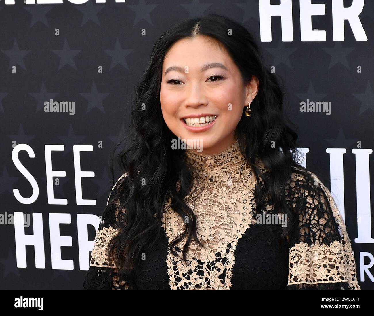 Santa Monica Californie Le 14 Janvier 2024 Awkwafina Assiste La   Santa Monica Californie Le 14 Janvier 2024 Awkwafina Assiste A La 29e Ceremonie Annuelle Des Critics Choice Awards Au Barker Hangar Le 14 Janvier 2024 A Santa Monica En Californie Photo C Flanigan Imagespace 2wcc6ft 