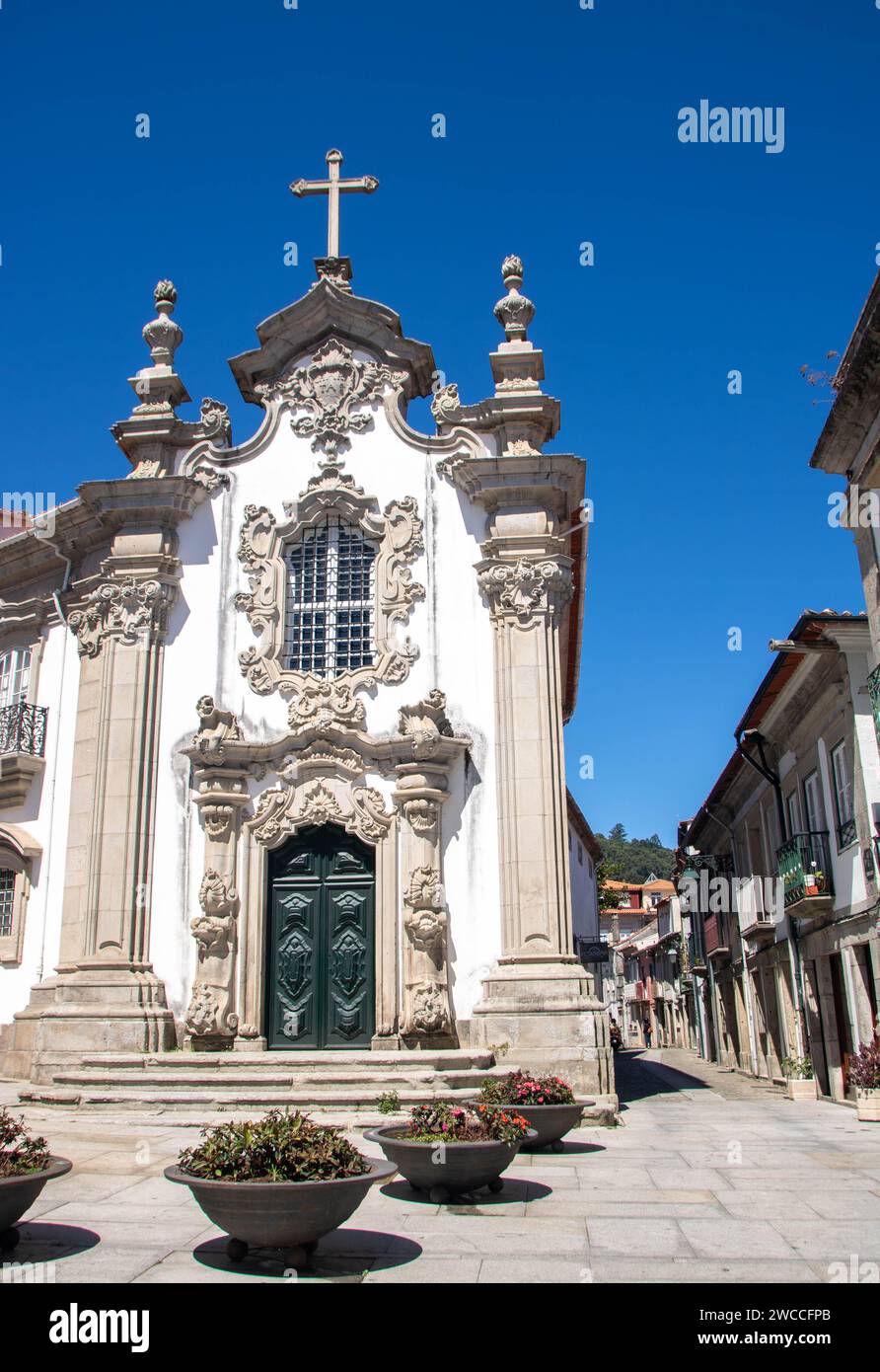Capela das Malheiras , chapelle de Malheiras à Viana do Castelo dans le nord du Portugal Banque D'Images