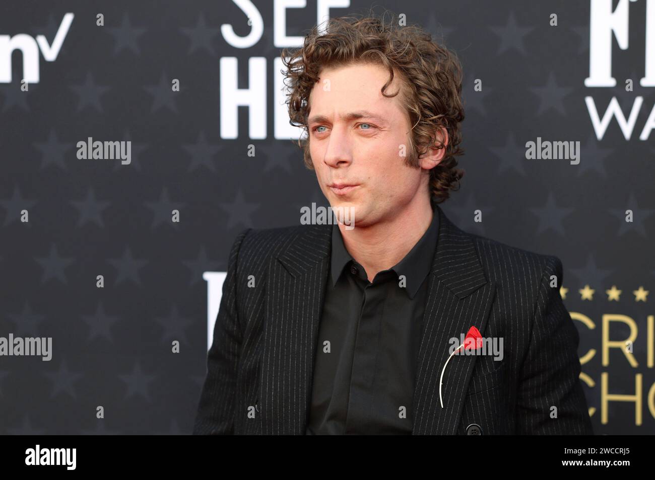 Jeremy Allen White BEI der Verleihung der 29. Critics Choice Awards im Barker Hangar. Santa Monica, 14.01.2024 *** Jeremy Allen White aux Critics Choice Awards 29 au Barker Hangar Santa Monica, 14 01 2024 Foto:XJ.xBlocx/xFuturexImagex Critics Choice 4142 Banque D'Images