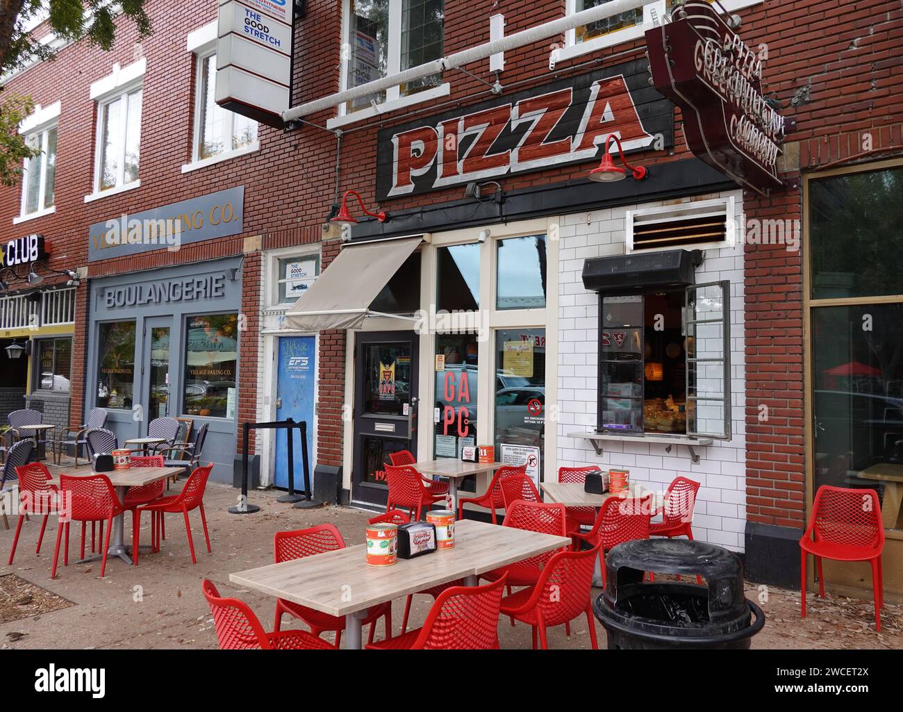 Greenville Avenue Pizza Company sur Lower Greenville Avenue à Dallas Texas - novembre 2023 Banque D'Images
