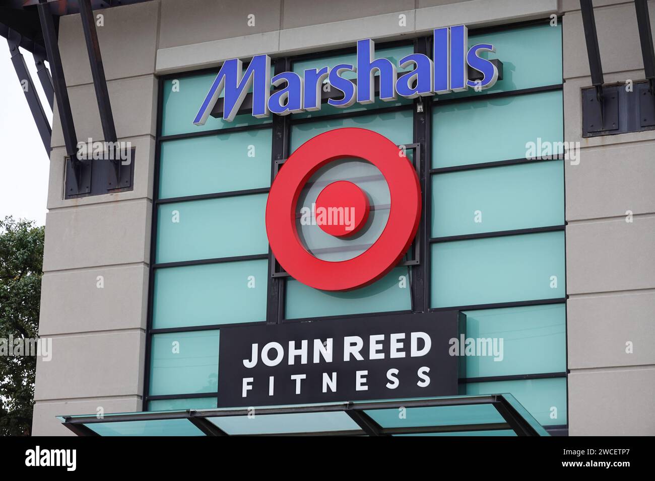 Magasins au Preston Center Pavilion à Dallas Texas - novembre 2023 Banque D'Images