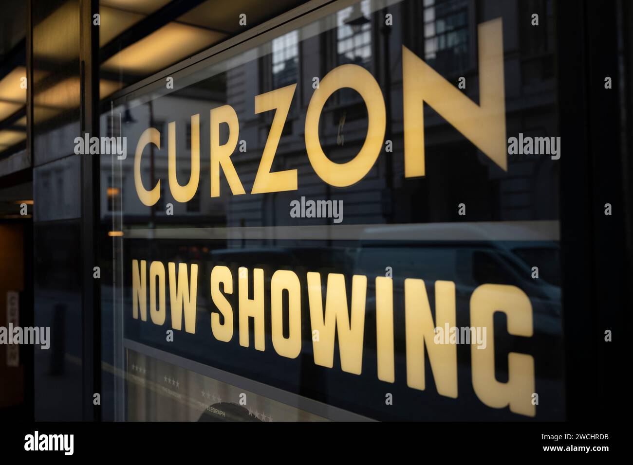 Le Curzon Mayfair Cinema, bâtiment classé Grade II situé au 37–38 Curzon Street au cœur de Mayfair à Londres, en Angleterre, au Royaume-Uni Banque D'Images