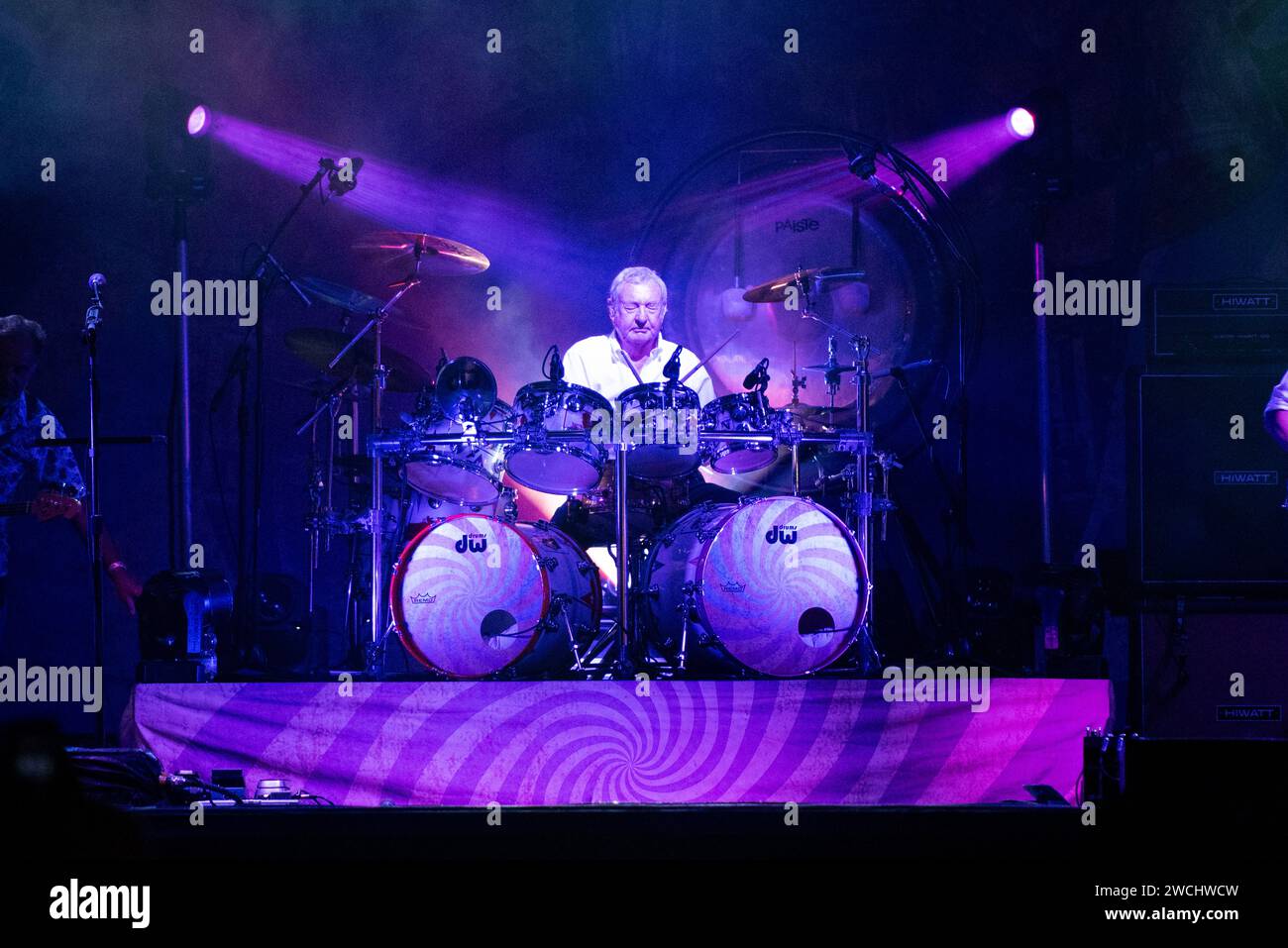 18 juillet 2019 : Saucerful of secrets de Nick Mason joue à Brescia, en Italie Banque D'Images