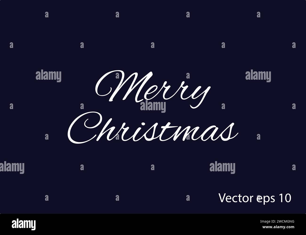 Joyeux Noël élégant dessin d'illustration de texte Illustration de Vecteur