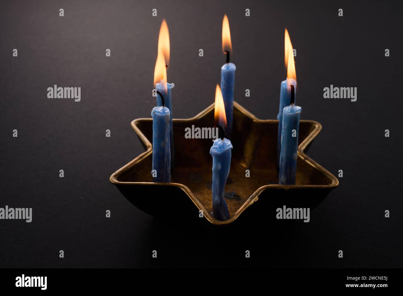 Contexte de la journée internationale de commémoration de l'holocauste Banque D'Images