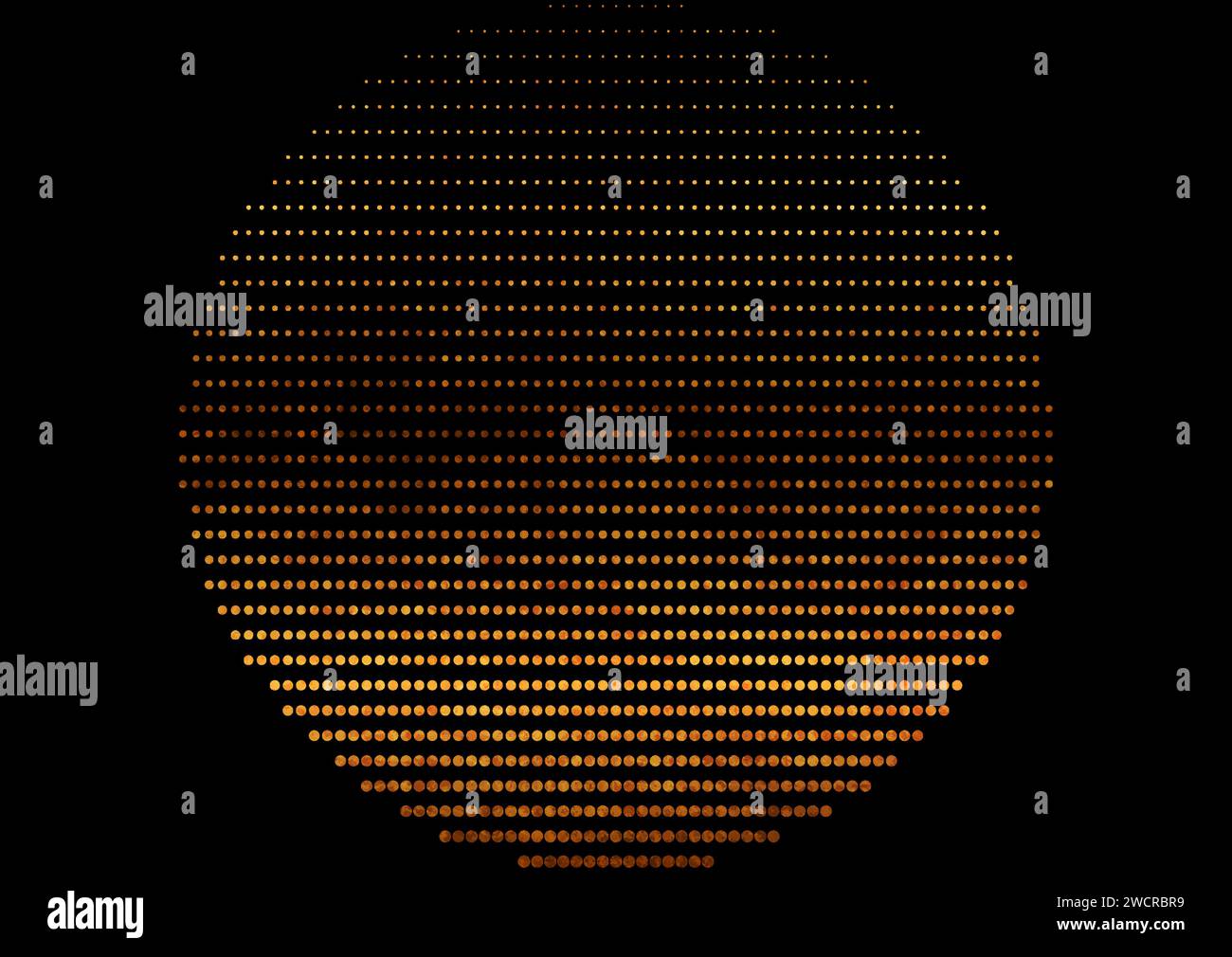 Fond abstrait grunge de points de demi-teinte dorés. Conception vectorielle Illustration de Vecteur