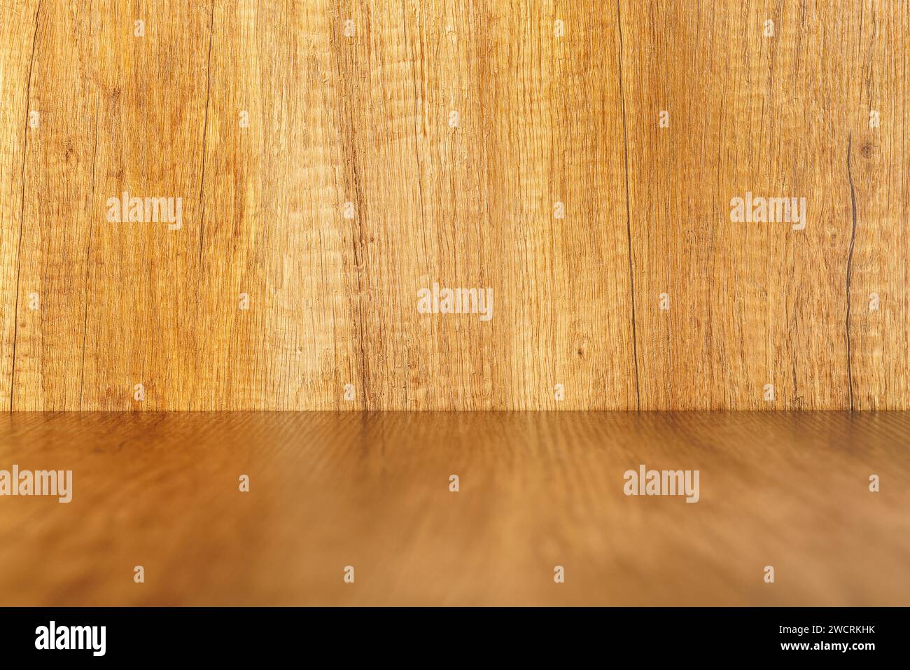 Fond en bois. La table et le mur en bois. Banque D'Images
