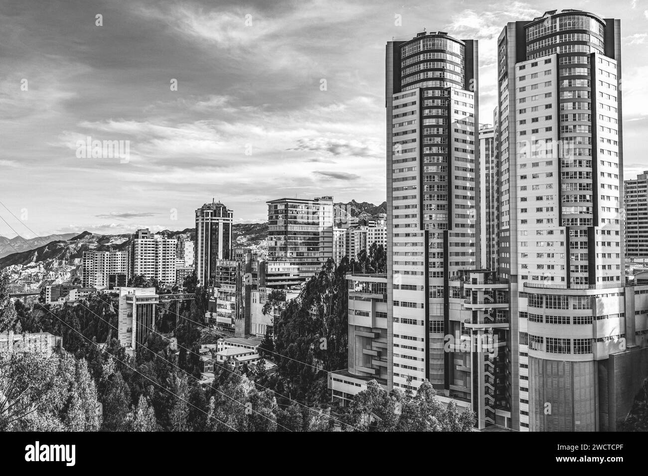 La Paz, Bolivie, Centre-ville, 2024 Banque D'Images
