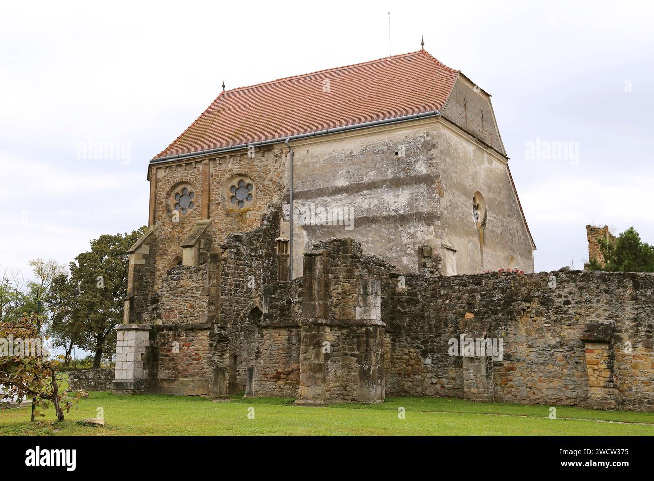 Biserica Mănăstirea Cârța (église du monastère de Carta), Cârța, comté de Sibiu, Transylvanie, Roumanie, Europe Banque D'Images