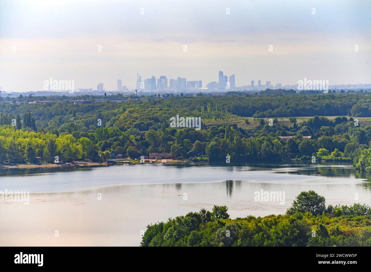 France, Val d'Oise, ville de Cergy, Banque D'Images