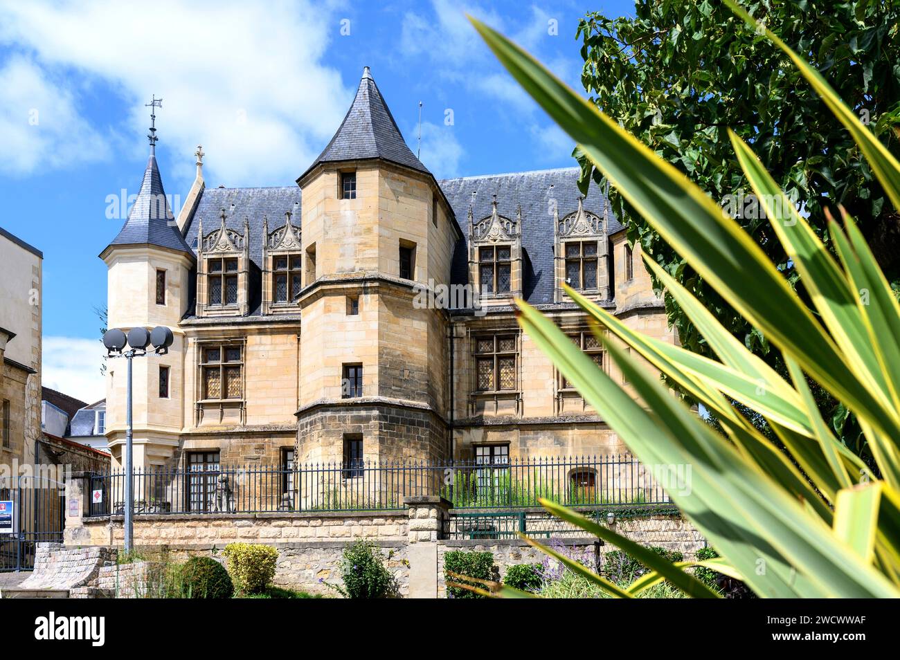 France, Val d'Oise, Pontoise, vieille ville, Musée Tavet Banque D'Images