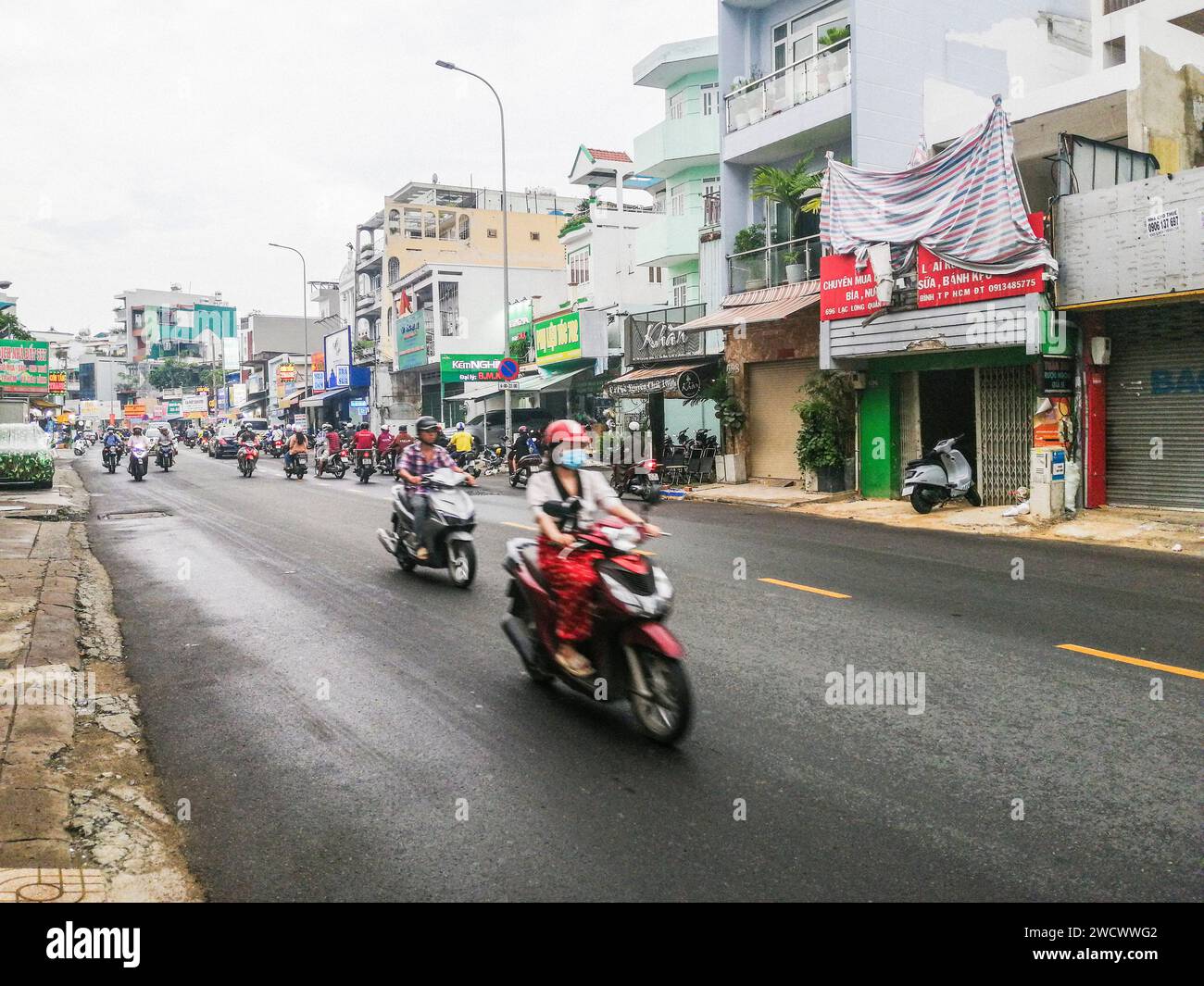 Vietnam, Saigon, vie quotidienne Banque D'Images