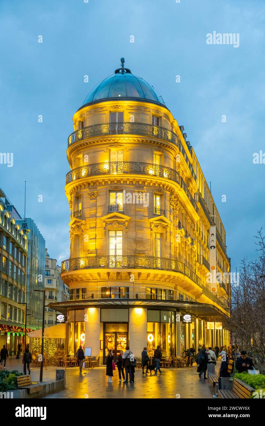 France, Paris, bâtiment abritant le restaurant Kenzo sur le toit, le Kong Banque D'Images