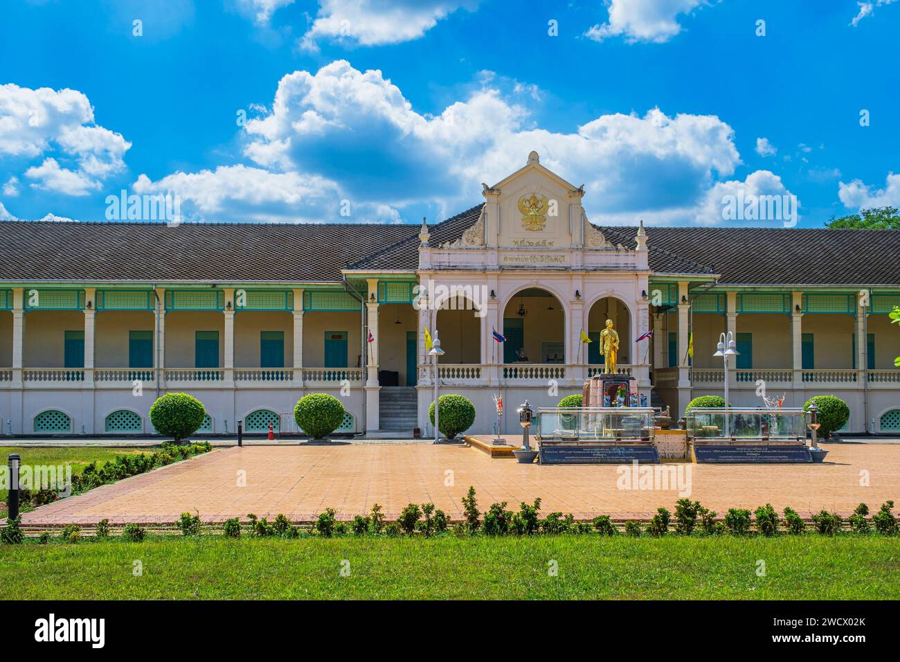 Thaïlande, Chanthaburi, bâtiment des Archives nationales Banque D'Images