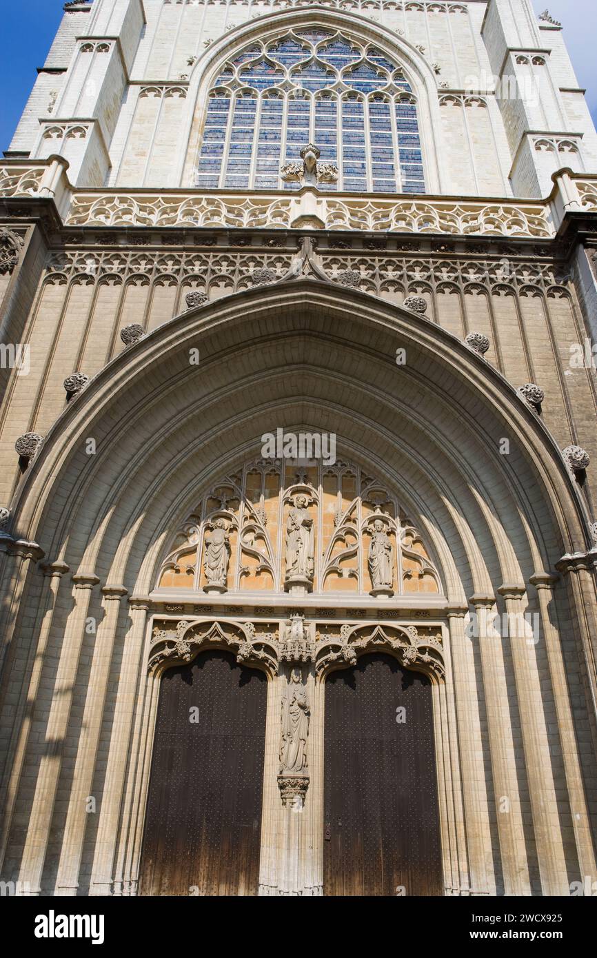 Cathédrale notre-Dame, cathédrale notre-Dame, Anvers, Flandre, Belgique, Europe Banque D'Images