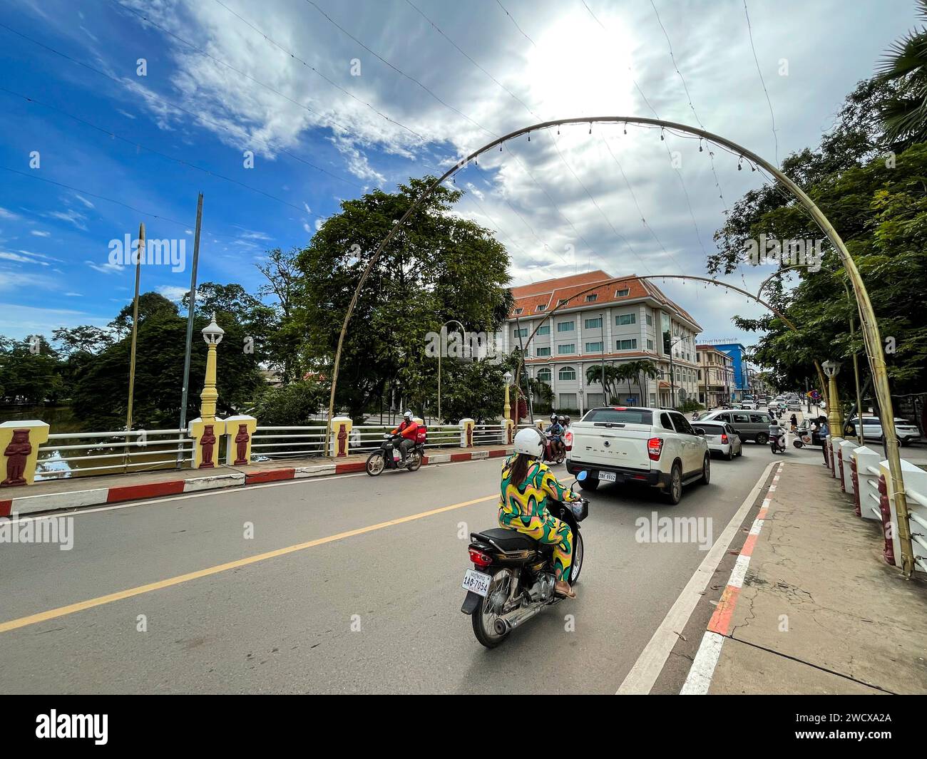 Cambodge, Siem Reap, vie quotidienne Banque D'Images