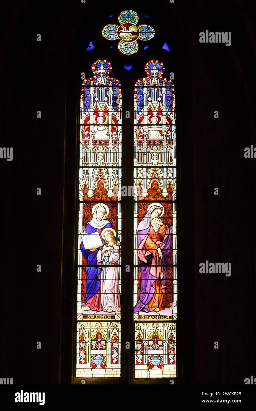 France, Meurthe et Moselle, Nancy, église Saint Léon de style