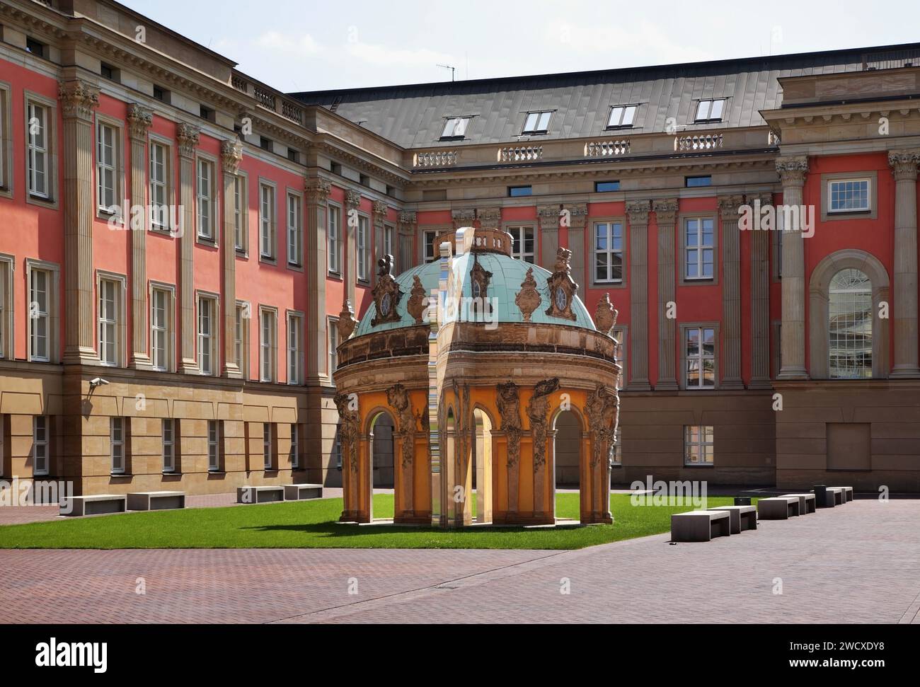 Stadtschloss (City Palace) à Potsdam. Land Brandenburg. Allemagne Banque D'Images