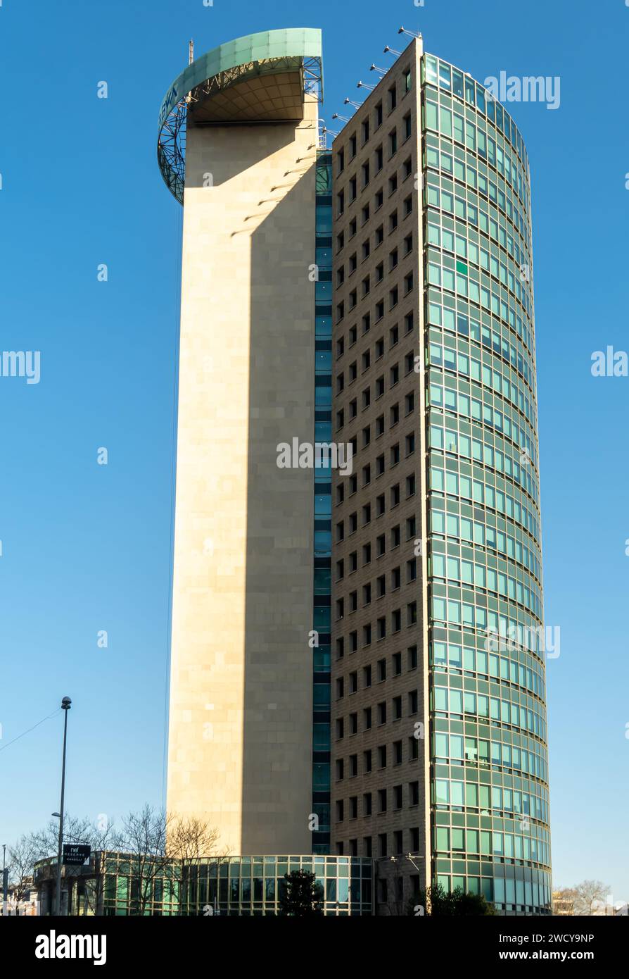 Construction de garanti BBVA, une société turque de services financiers basée en Turquie Banque D'Images