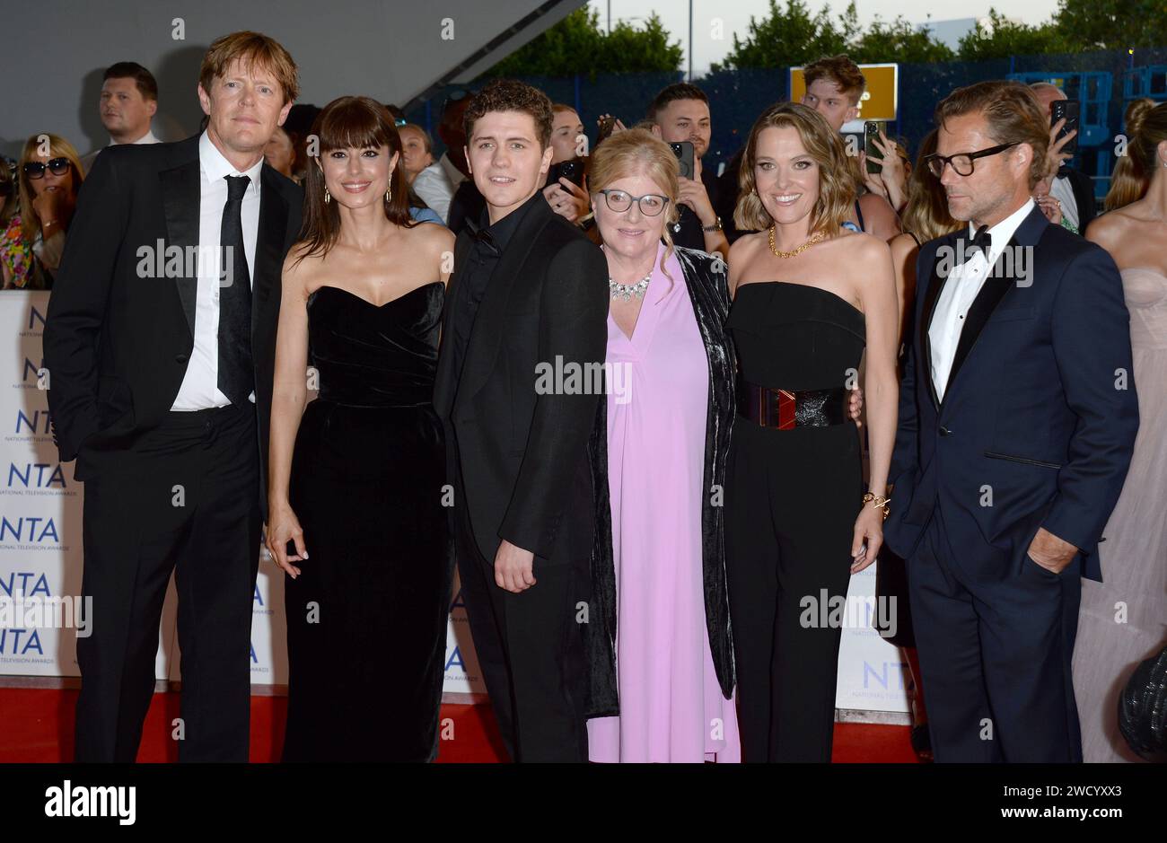 La photo doit être créditée ©Alpha Press 078237 05/09/2023 Kris Marshall Dylan Llewellyn Felicity Montagu National Television Awards NTAS 2023 à Londres Banque D'Images