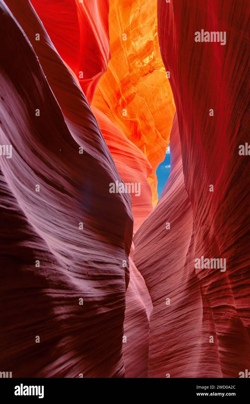 Le Magic Antelope Canyon en Arizona Banque D'Images