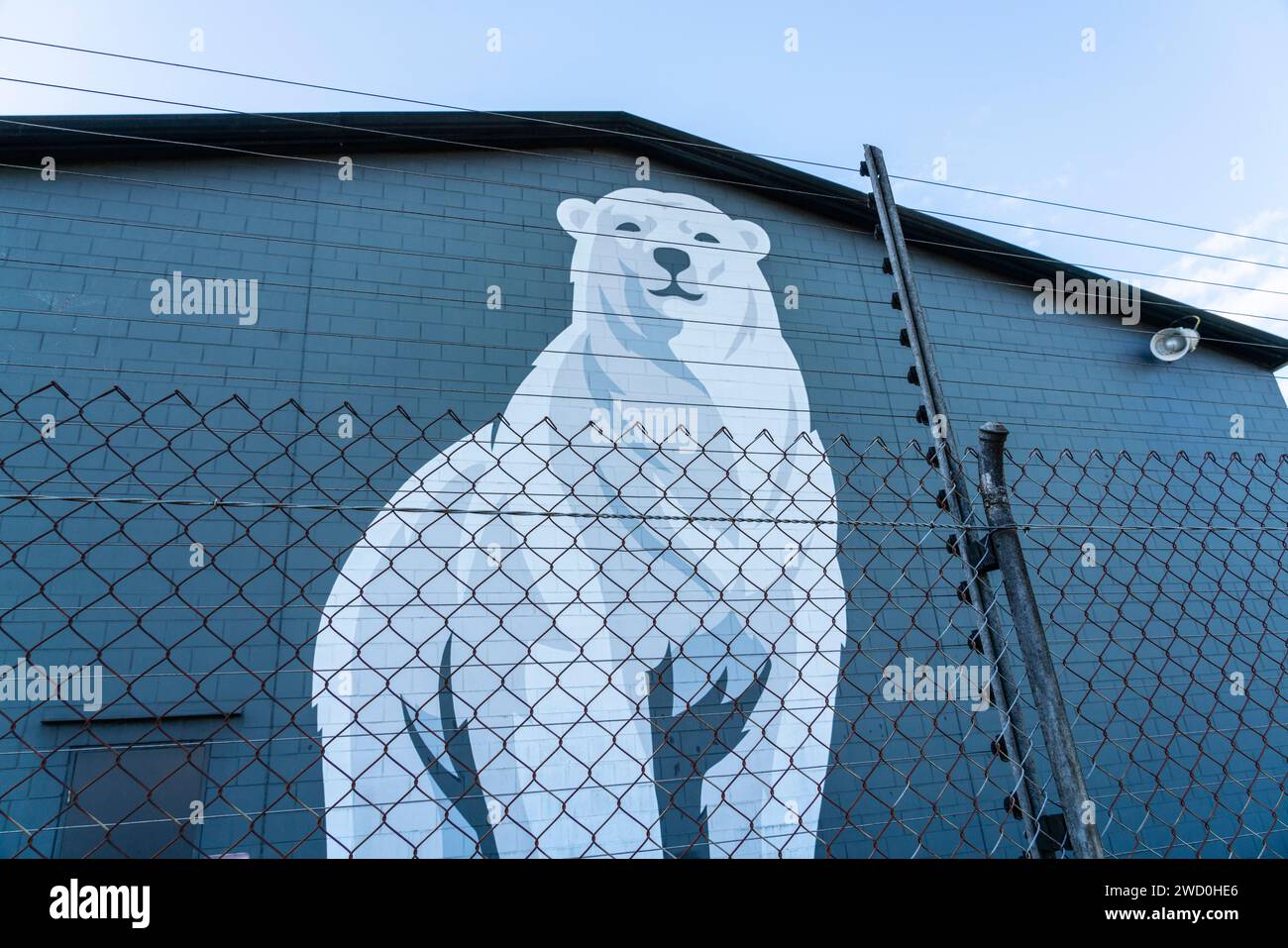 Entrepôts de stockage à la distillerie Bundaberg à Bundaberg, queensland, australie Banque D'Images