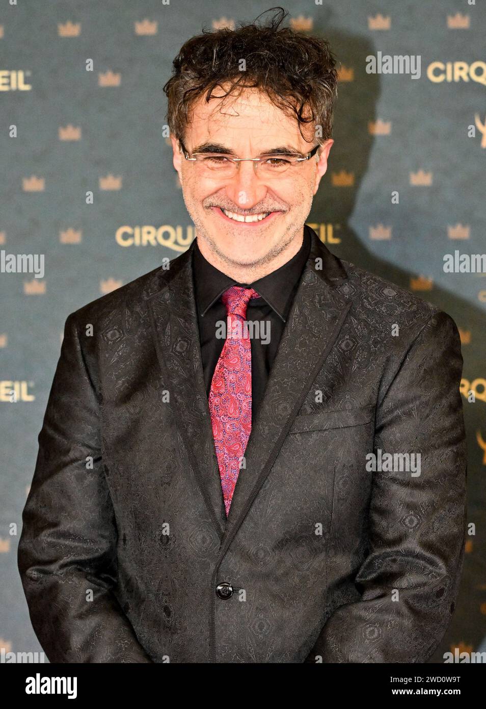 Londres, Royaume-Uni. 17 janvier 2024. Noel Fitzpatrick sur les arrivées de tapis rouge pour la production de renouveau Alegria - dans Un nouveau jour du Cirque du Soleil au Royal Albert Hall, Londres, Royaume-Uni. Crédit : LFP/Alamy Live News Banque D'Images