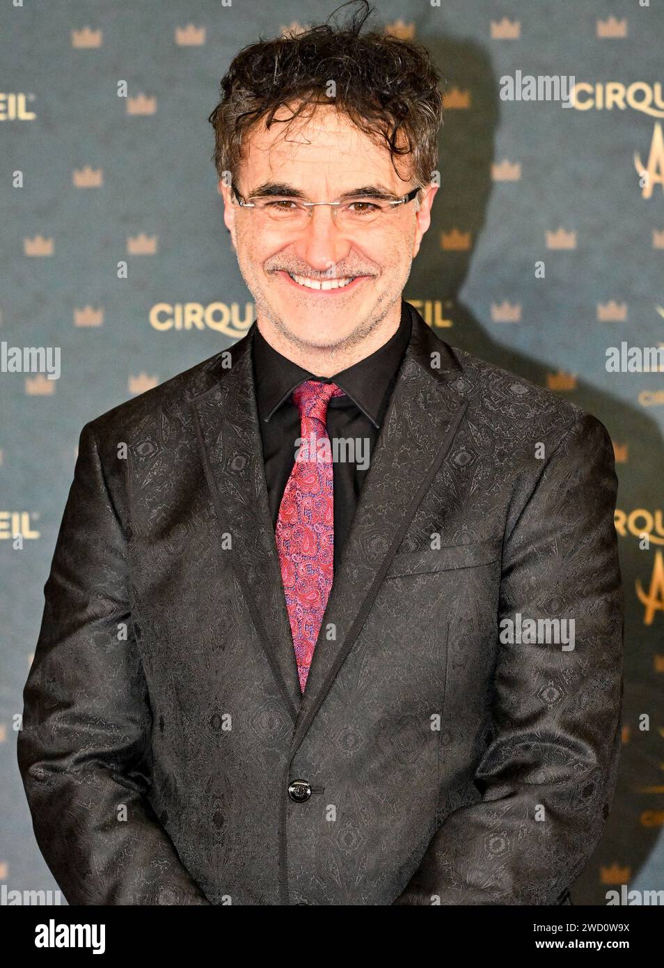 Londres, Royaume-Uni. 17 janvier 2024. Noel Fitzpatrick sur les arrivées de tapis rouge pour la production de renouveau Alegria - dans Un nouveau jour du Cirque du Soleil au Royal Albert Hall, Londres, Royaume-Uni. Crédit : LFP/Alamy Live News Banque D'Images