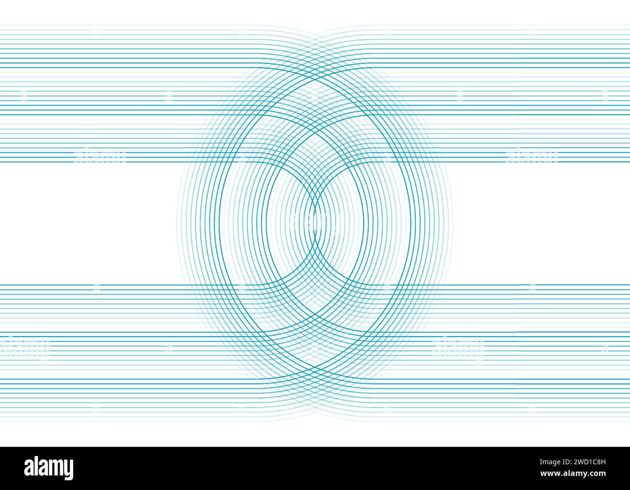 Motif linéaire bleu abstrait de technologie géométrique. Conception vectorielle Illustration de Vecteur