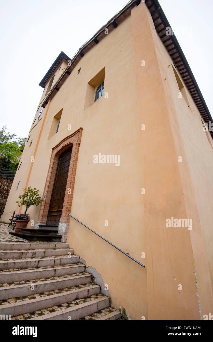 Église de Santi Pietro E Paolo - Rasiglia - Italie Banque D'Images