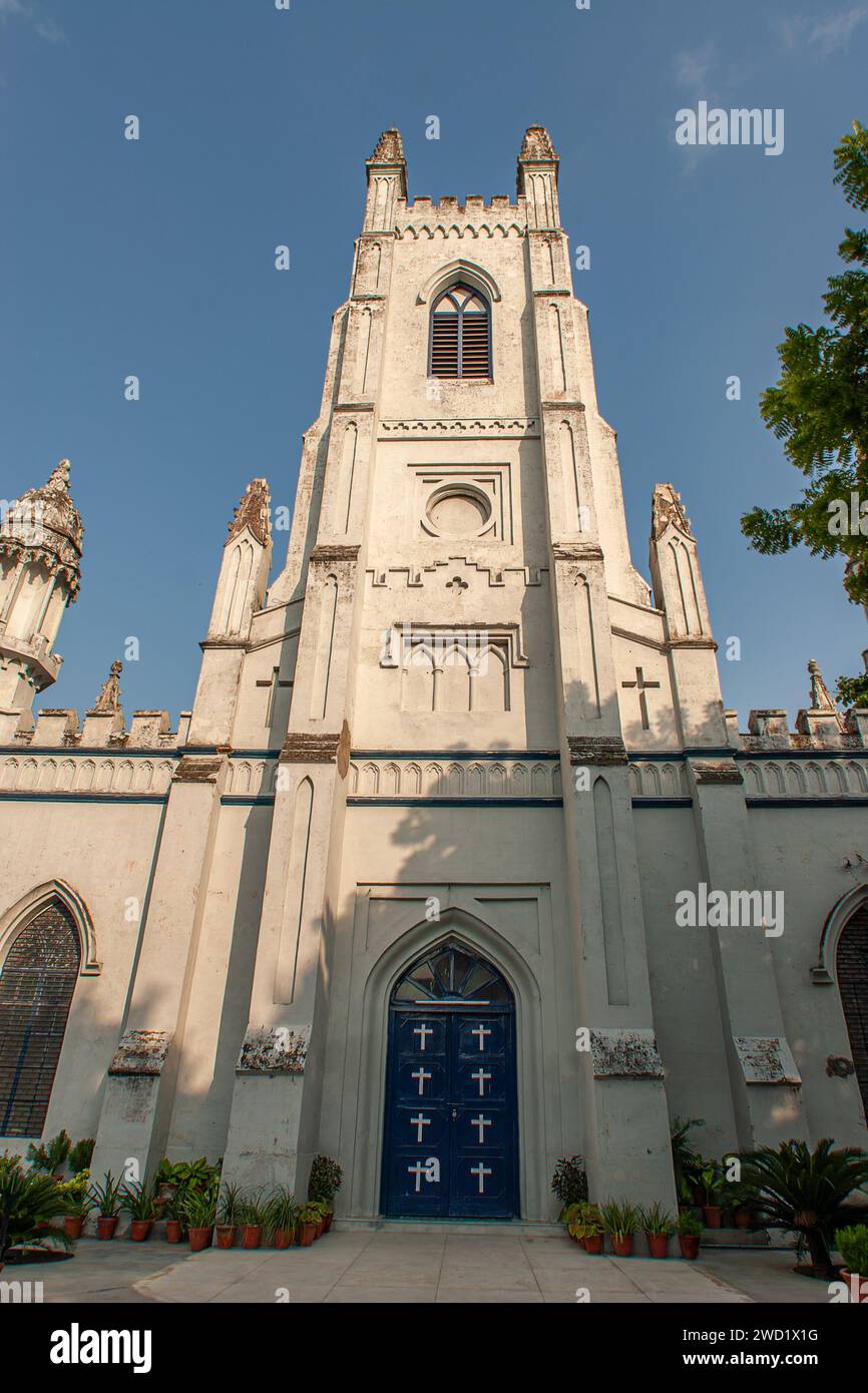 09 26 2005 Vintage Old Christ Church établie en 1866, Kanpur ; Uttar Pradesh .India .Asia. Banque D'Images