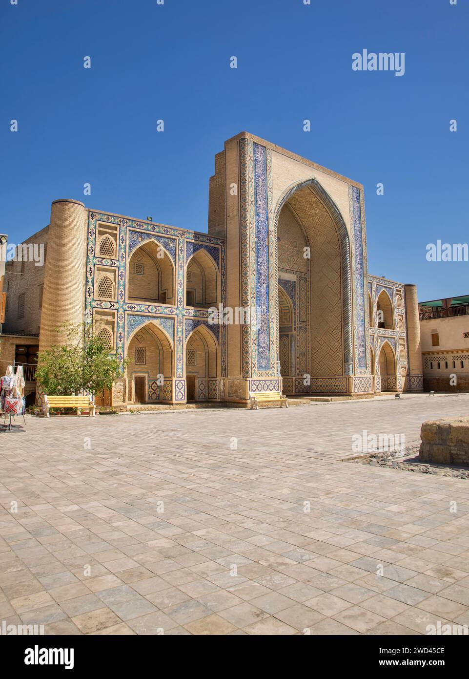 Ulugh beg madrasa madrasa à Boukhara. Ouzbékistan Banque D'Images