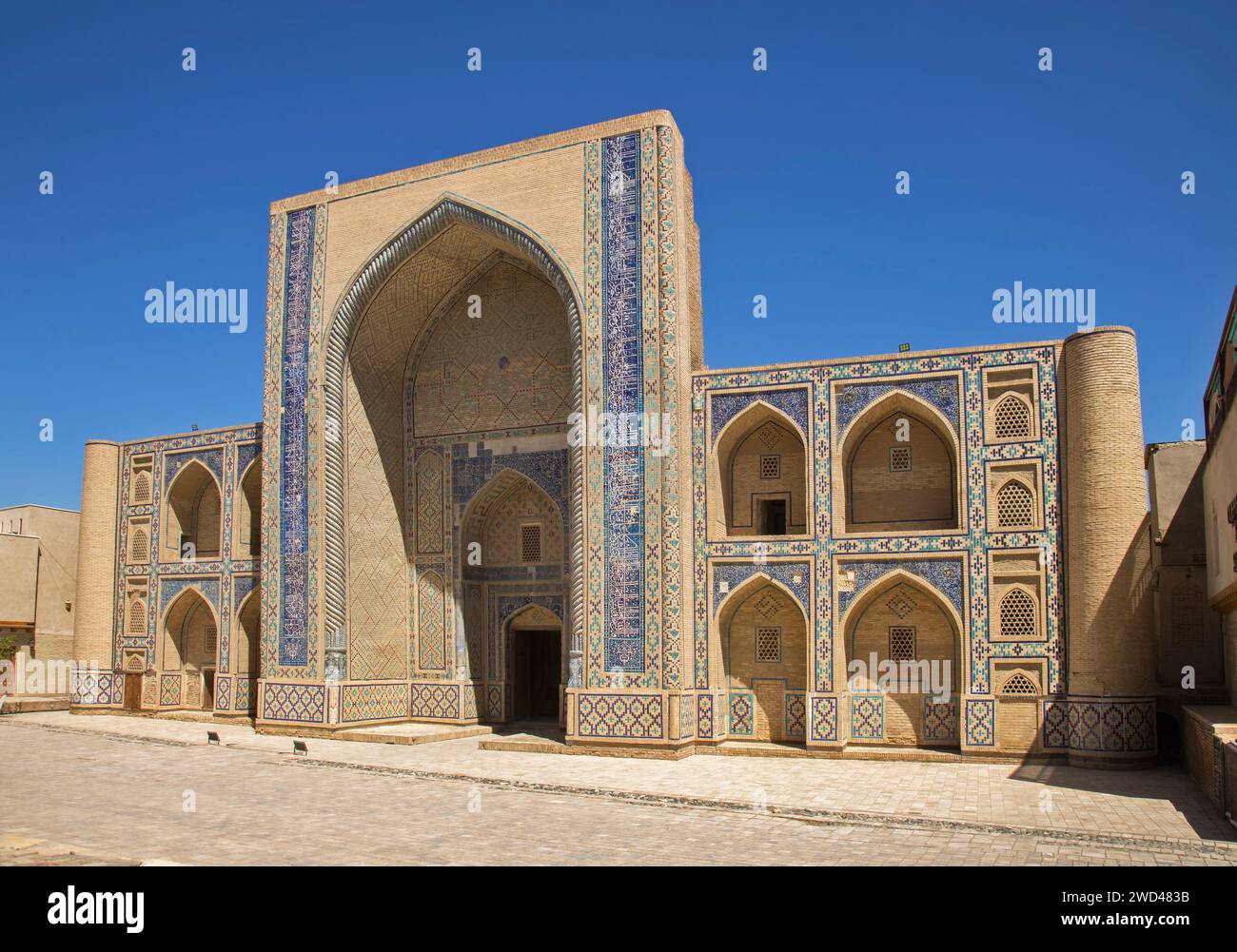 Ulugh beg madrasa madrasa à Boukhara. Ouzbékistan Banque D'Images