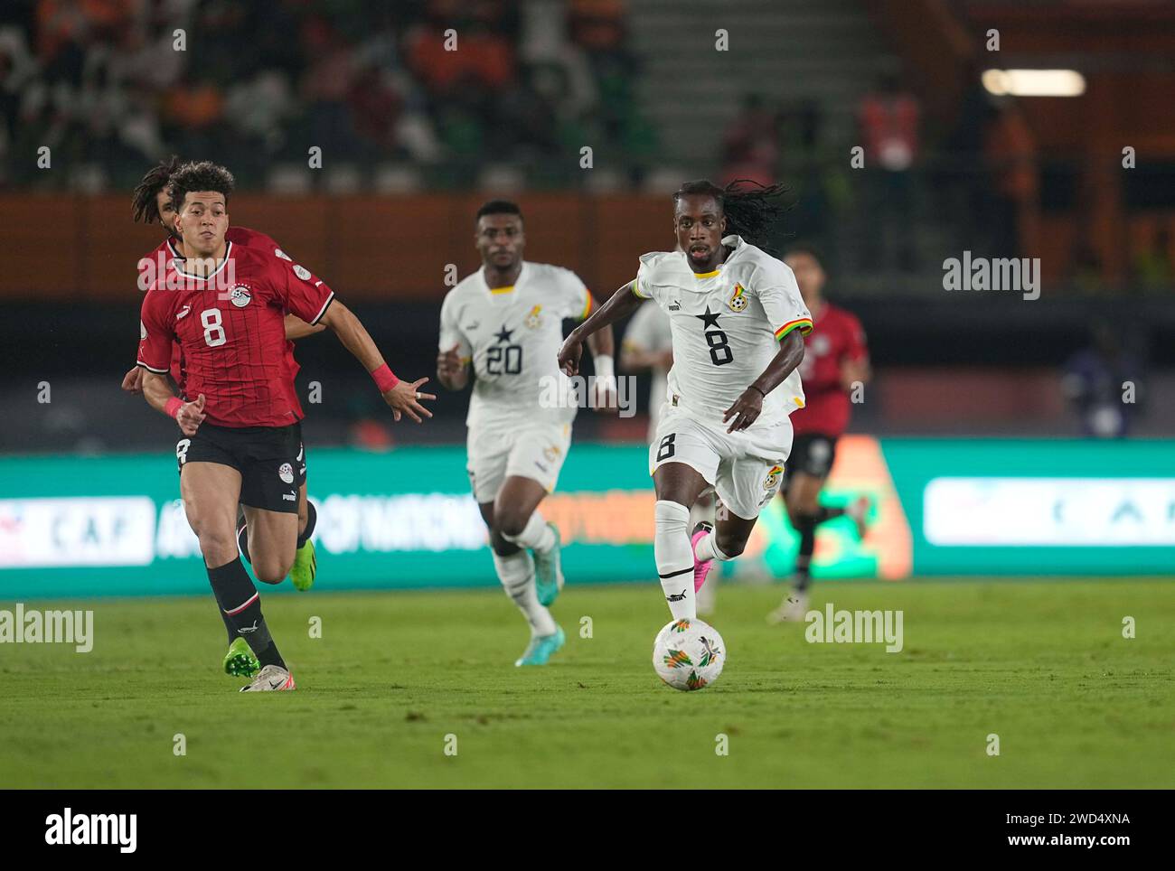 18 janvier 2024. Images EN DIRECT du match de la coupe d'Afrique des