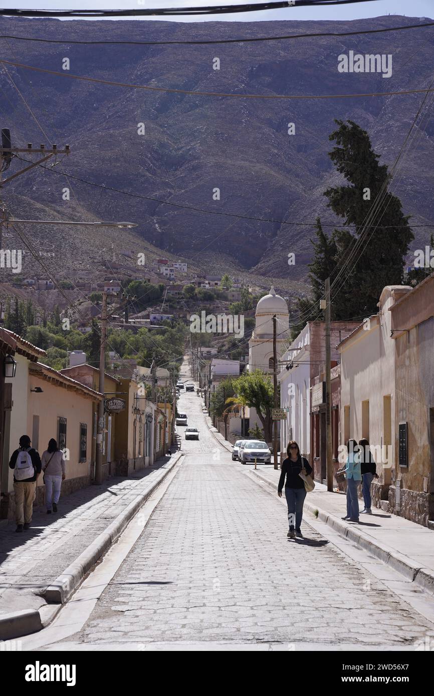 Tilcara, Jujuy, Argentine Banque D'Images