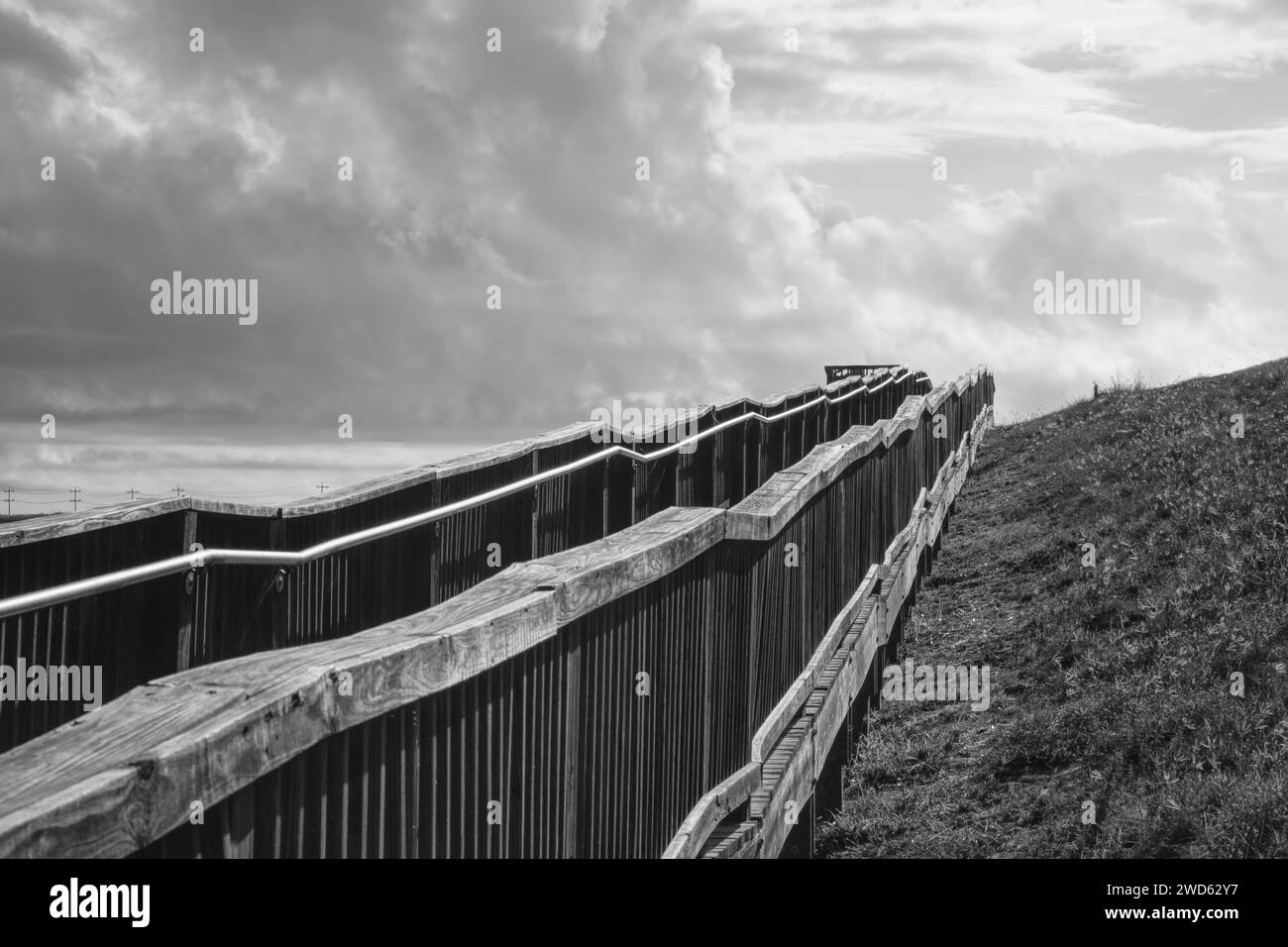 Escaliers vers le ciel Banque D'Images