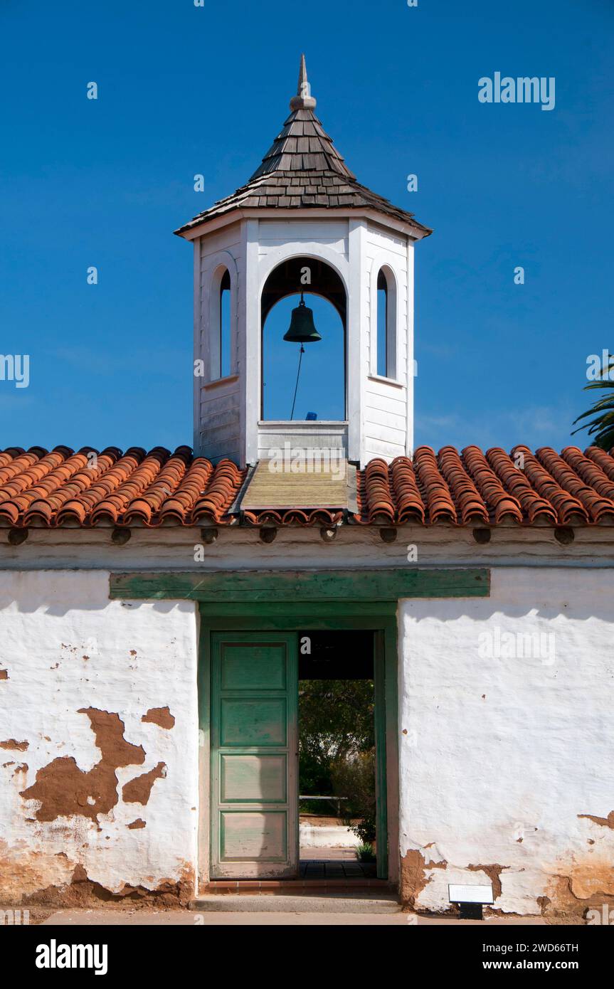 La Casa de Estudillo, Old Town San Diego State Historic Park, San Diego, Californie Banque D'Images