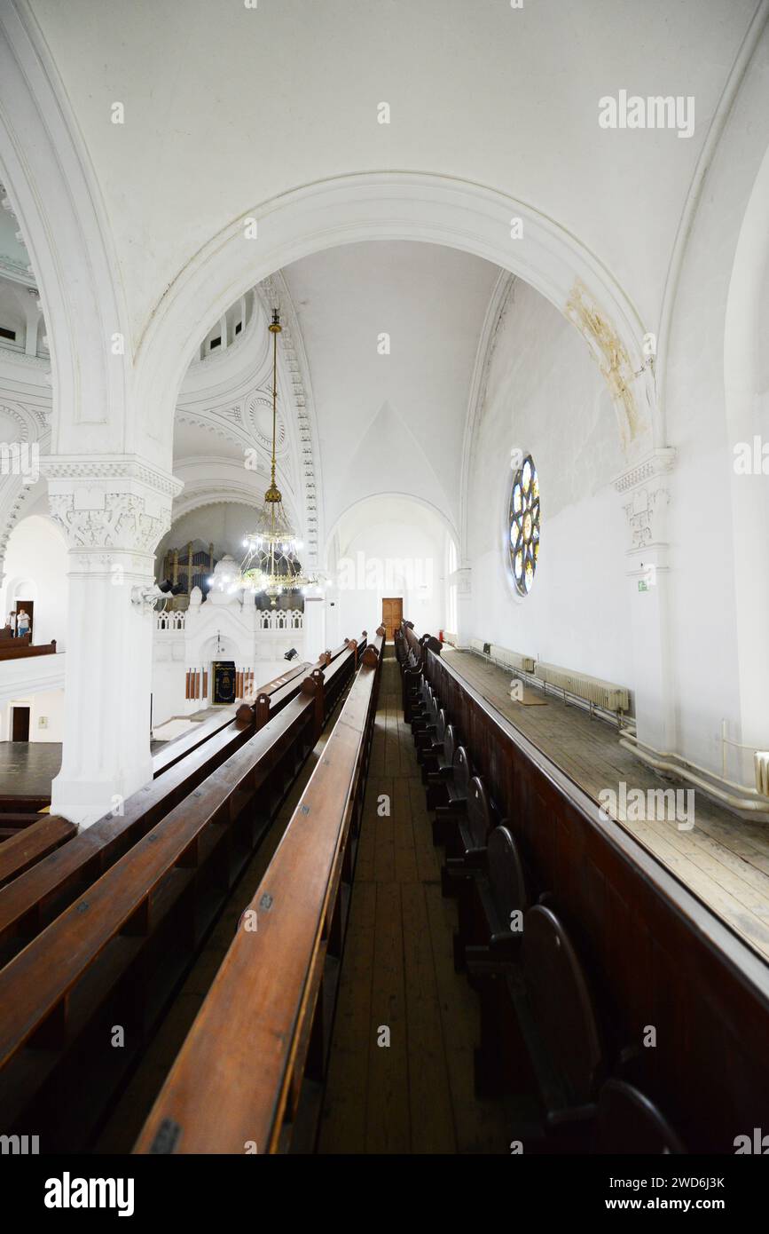 La synagogue de Novi Sad, Serbie. Banque D'Images