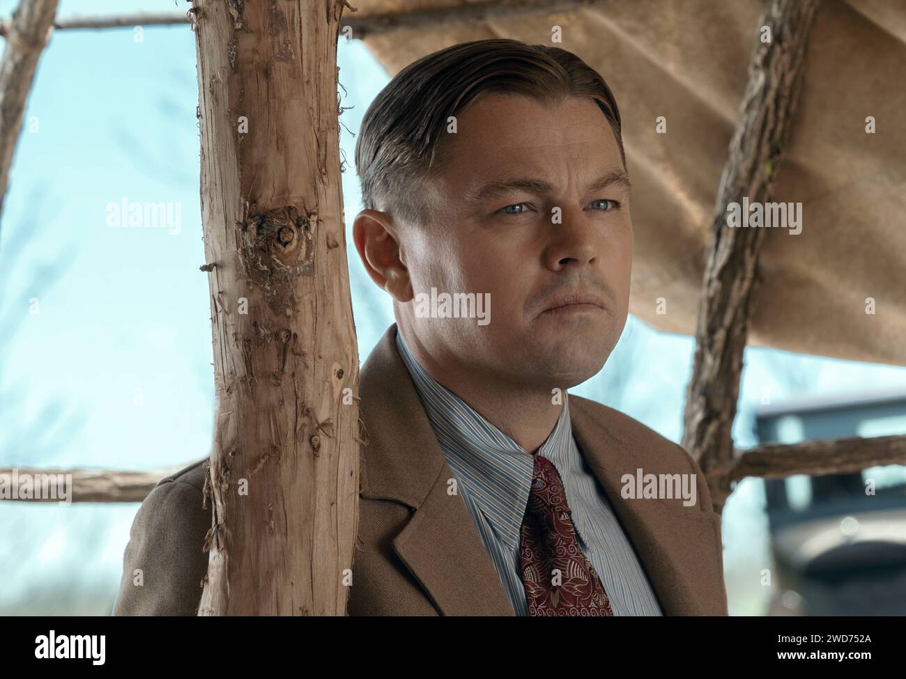 LEONARDO DICAPRIO DANS KILLERS OF THE FLOWER MOON (2023), RÉALISÉ PAR MARTIN SCORSESE. Crédit : Apple TV+ / Appian Way / Album Banque D'Images