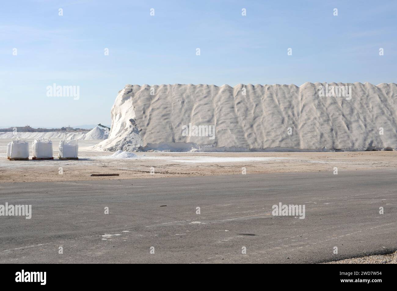 San Pedro del Pinatar, salines. Murcie, Espagne. Banque D'Images