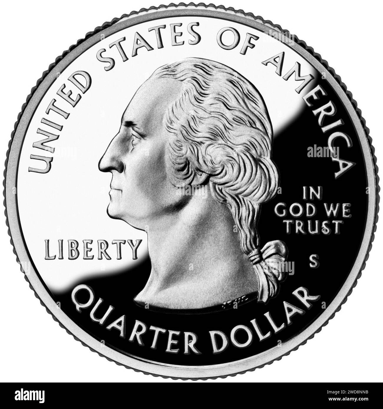 50 avers quart d'épreuve des États et Territoires (San Francisco). Banque D'Images