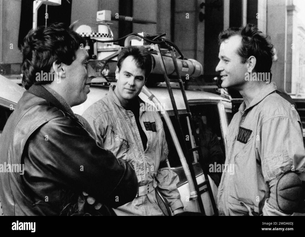 Ivan Reitman, Dan Aykroyd, Bill Murray, Ghostbusters (1984). Crédit photo : Columbia Pictures(référence du dossier # 34580-601TH) Banque D'Images