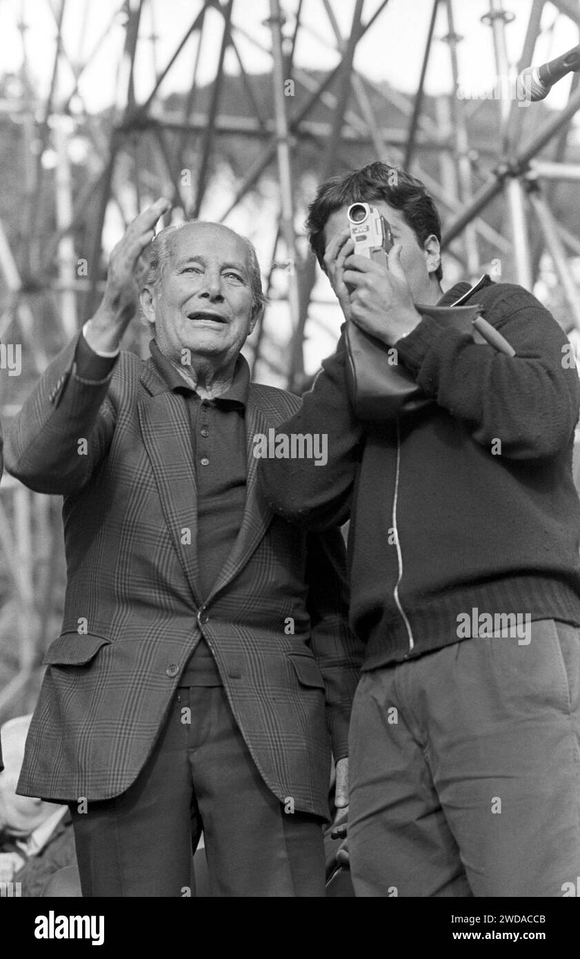 Rome, Italie 2001 : Gillo Pontecorvo. ©Andrea Sabbadini Banque D'Images