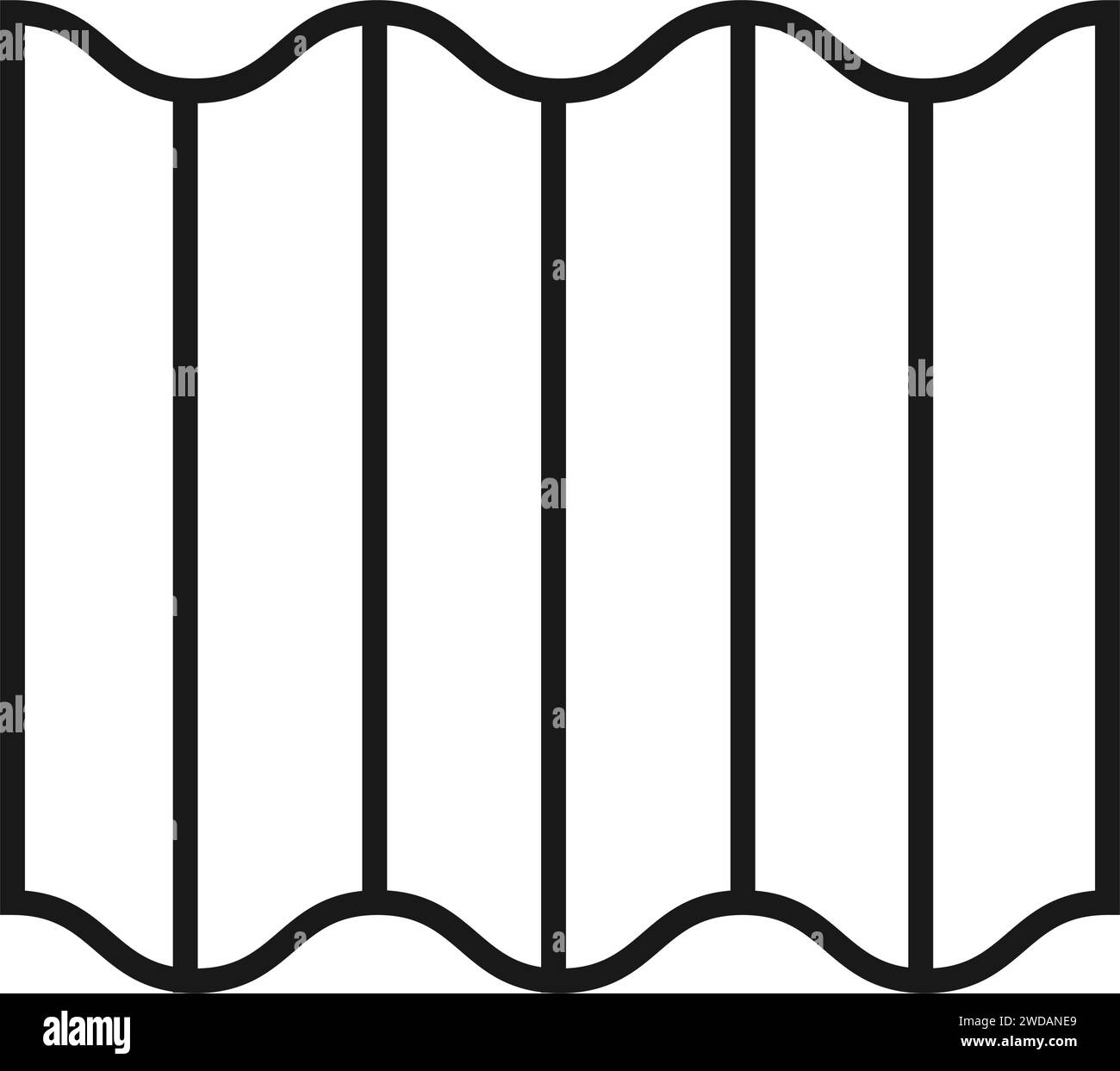 conception d'illustration vectorielle d'icône de toit d'amiante Illustration de Vecteur